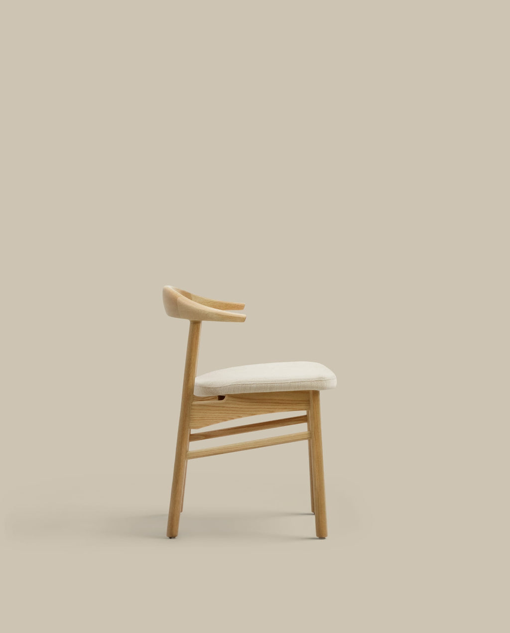 Japandi Stuhl Timons – Natur, Beige – weitere Ansicht