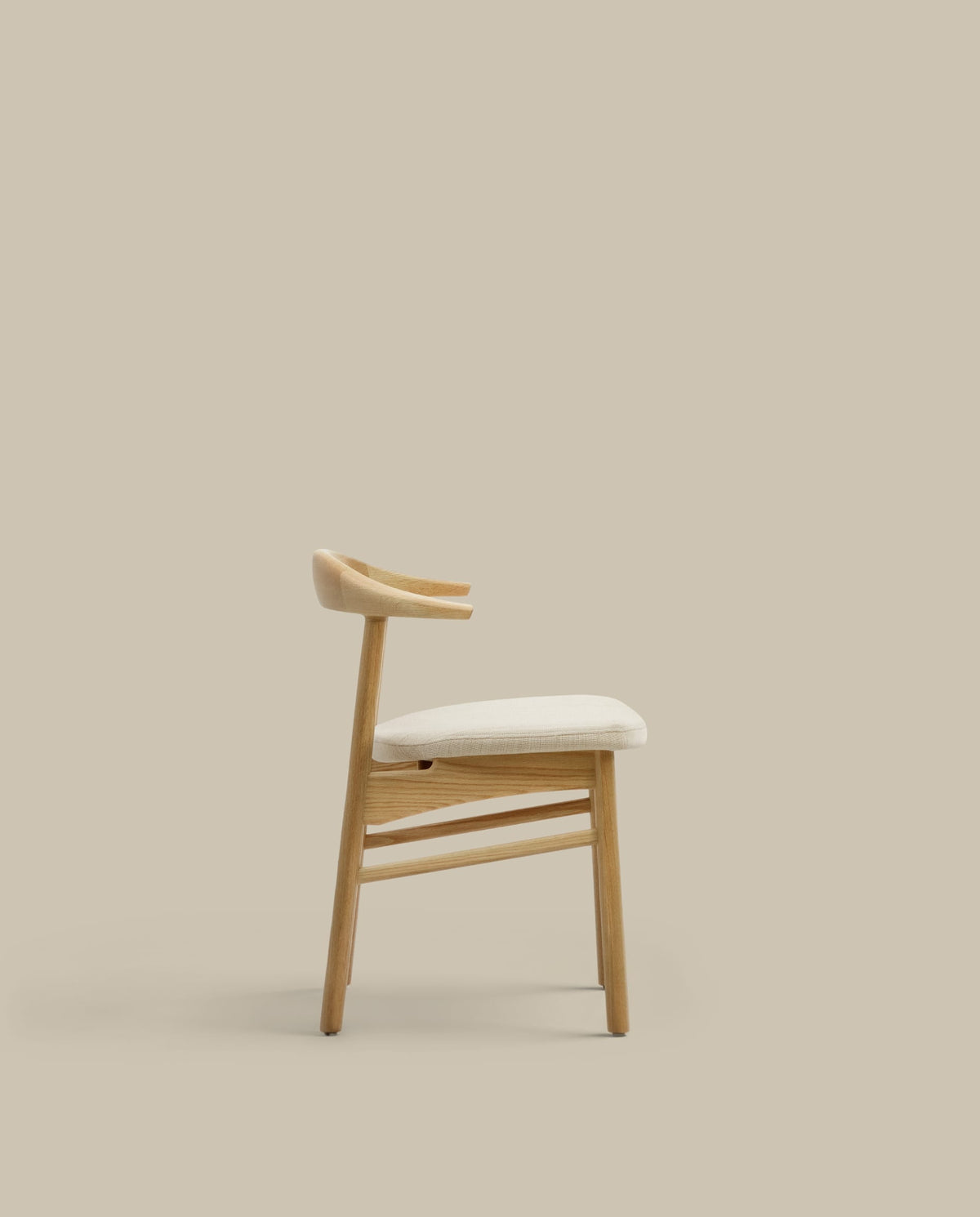 Japandi Stuhl Timons – Natur, Beige – weitere Ansicht