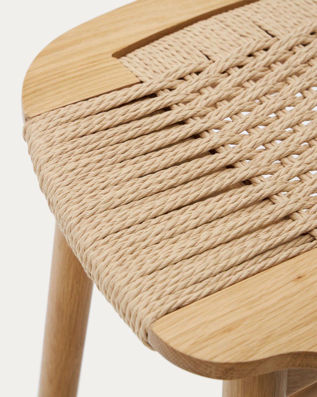 Japandi Hocker Enit – Eiche, Beige, 65cm – weitere Ansicht