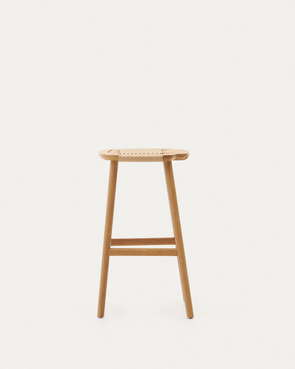 Japandi Hocker Enit – Eiche, Beige, 65cm – weitere Ansicht