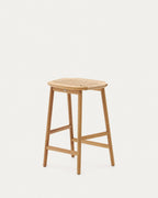 Japandi Hocker Enit – Eiche, Beige, 65cm – weitere Ansicht
