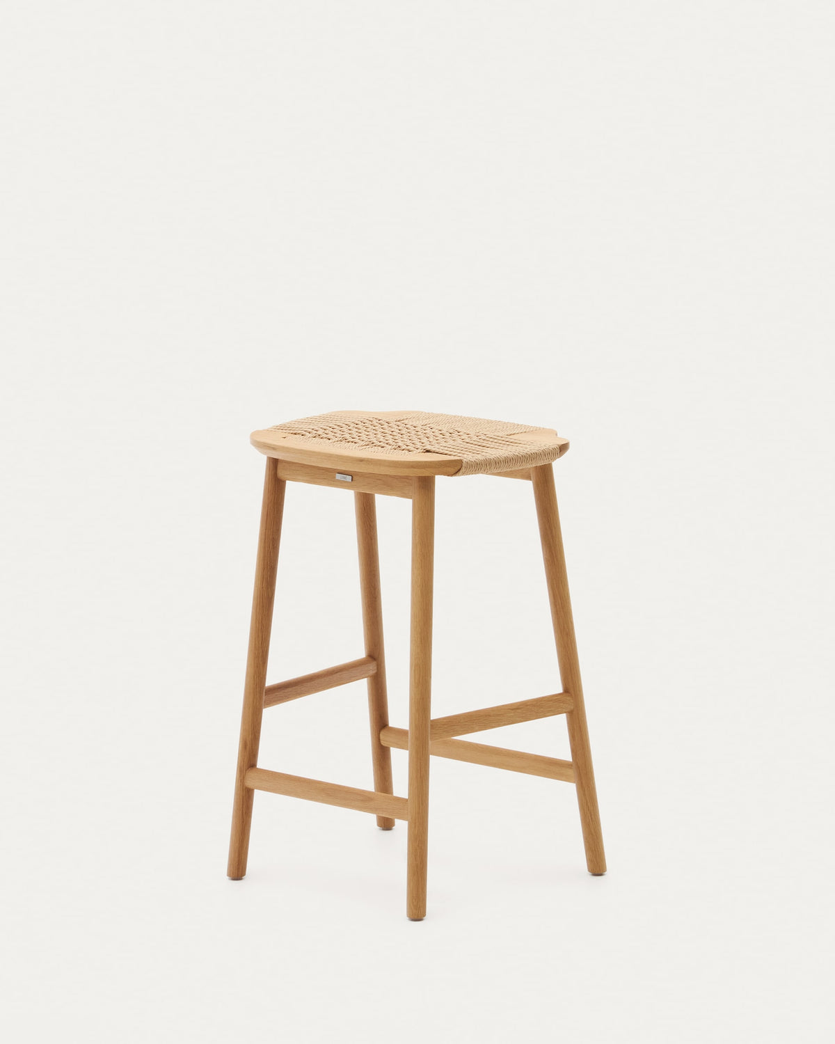Japandi Hocker Enit – Eiche, Beige, 65cm – weitere Ansicht