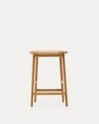 Japandi Hocker Enit – Eiche, Beige, 65cm – weitere Ansicht