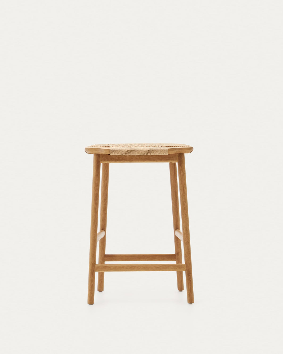 Japandi Hocker Enit – Eiche, Beige, 65cm – weitere Ansicht