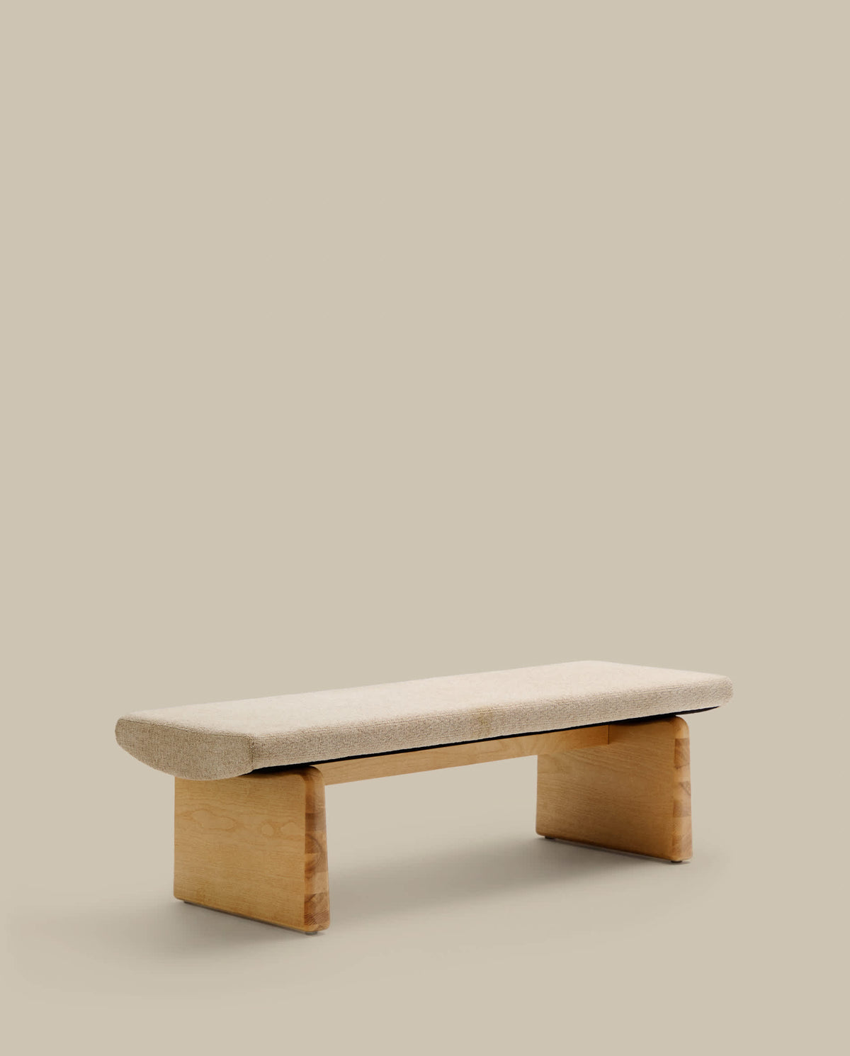 Japandi Polsterbank Topaz – Natur, Beige, 150cm – weitere Ansicht