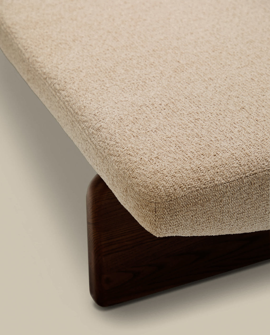 Japandi Polsterbank Topaz – Beige, 150cm – weitere Ansicht