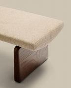 Japandi Polsterbank Topaz – Beige, 150cm – weitere Ansicht