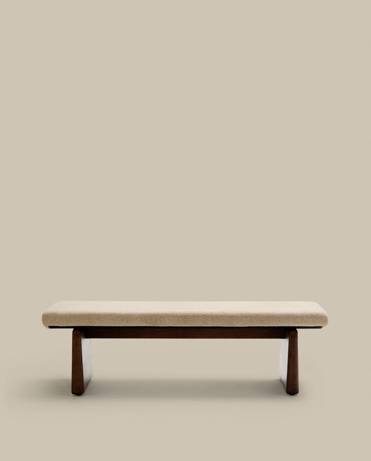 Japandi Polsterbank Topaz – Beige, 150cm – weitere Ansicht