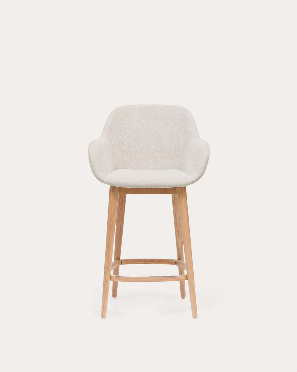 Japandi Hocker Konna – Esche, Beige, 65 cm – weitere Ansicht