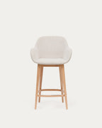 Japandi Hocker Konna – Esche, Beige, 65 cm – weitere Ansicht