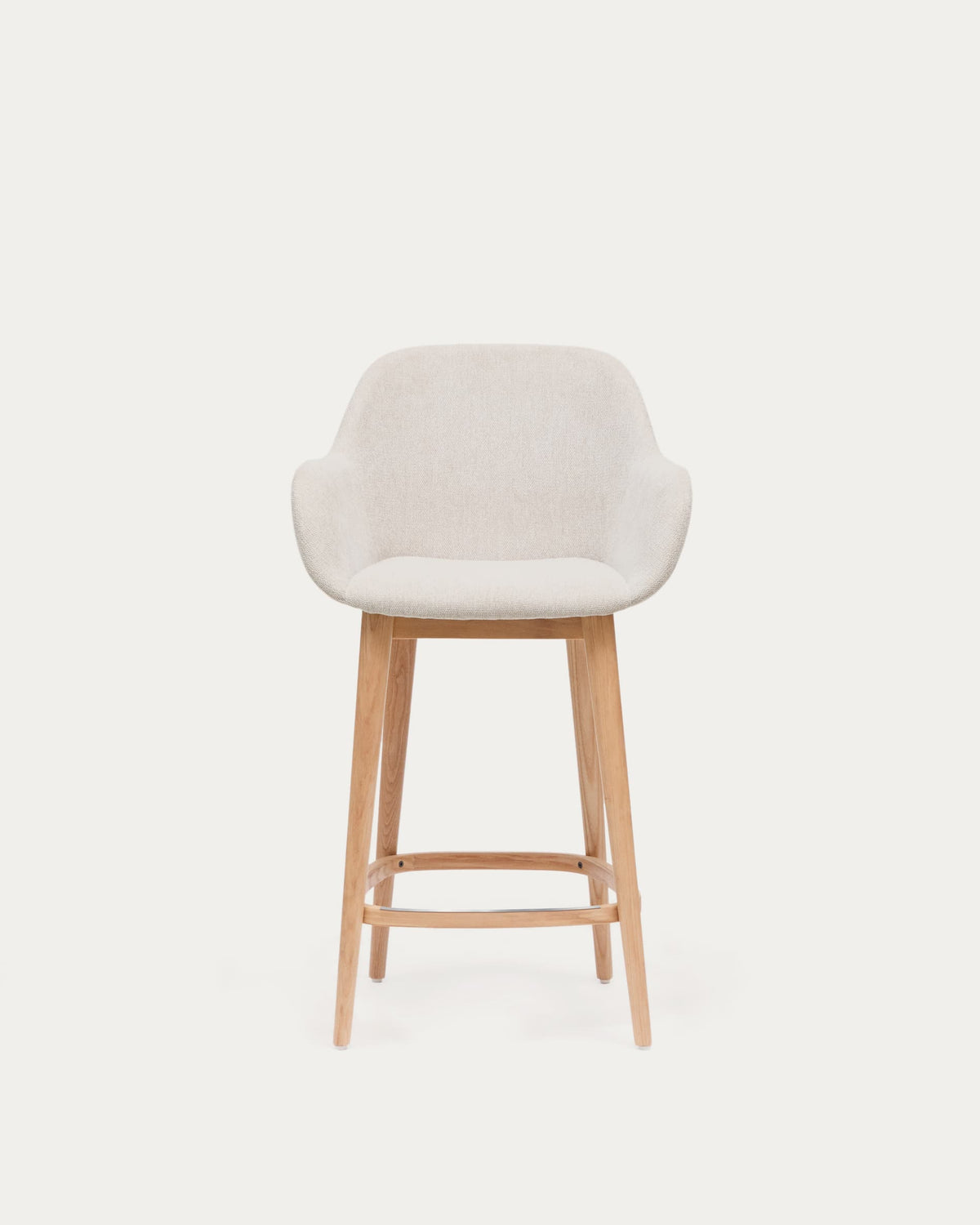 Japandi Hocker Konna – Esche, Beige, 65 cm – weitere Ansicht