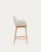 Japandi Hocker Konna – Esche, Beige, 65 cm – weitere Ansicht