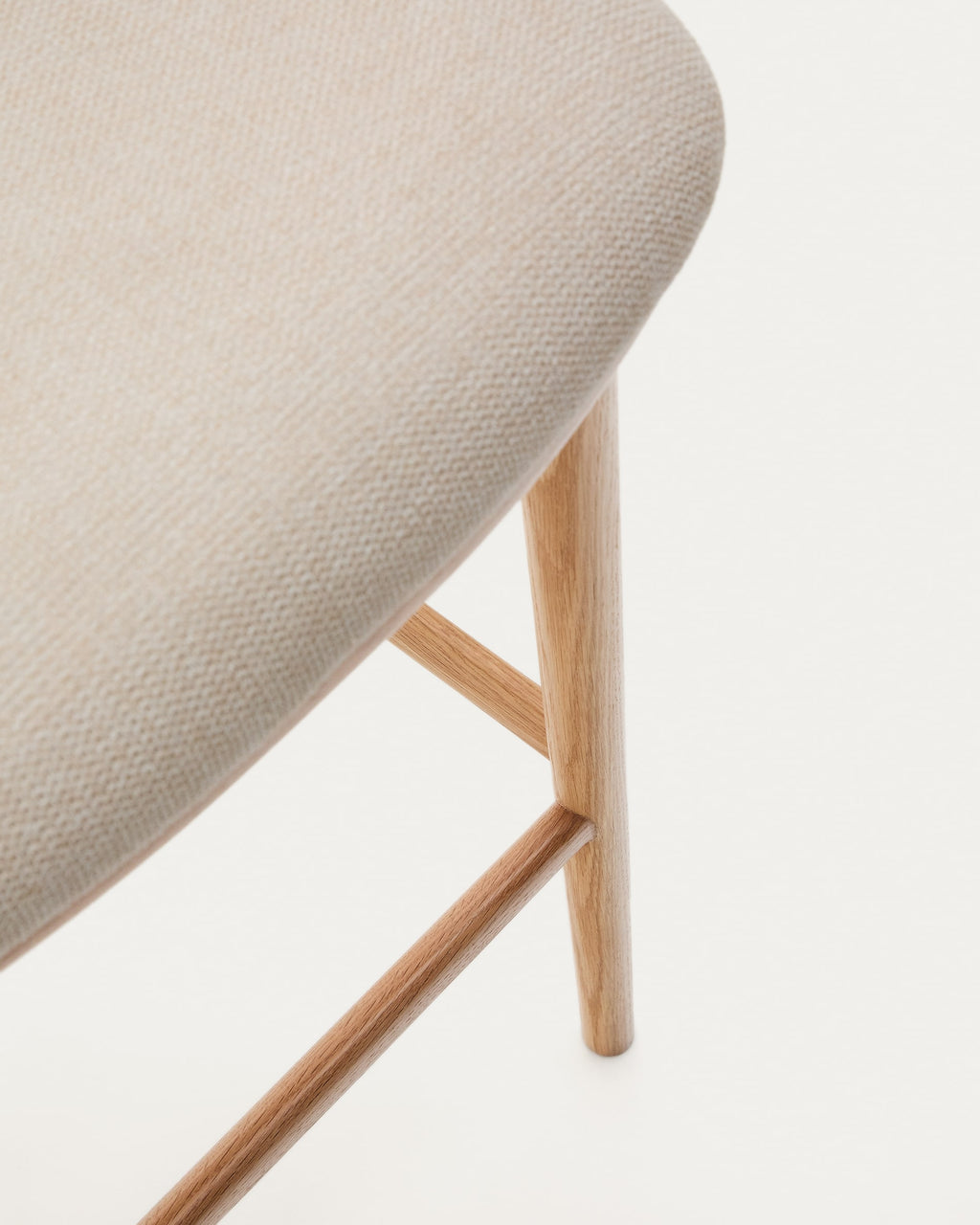 Japandi Hocker Ciselia – Natur, Beige, 65 cm – weitere Ansicht