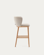 Japandi Hocker Ciselia – Natur, Beige, 65 cm – weitere Ansicht