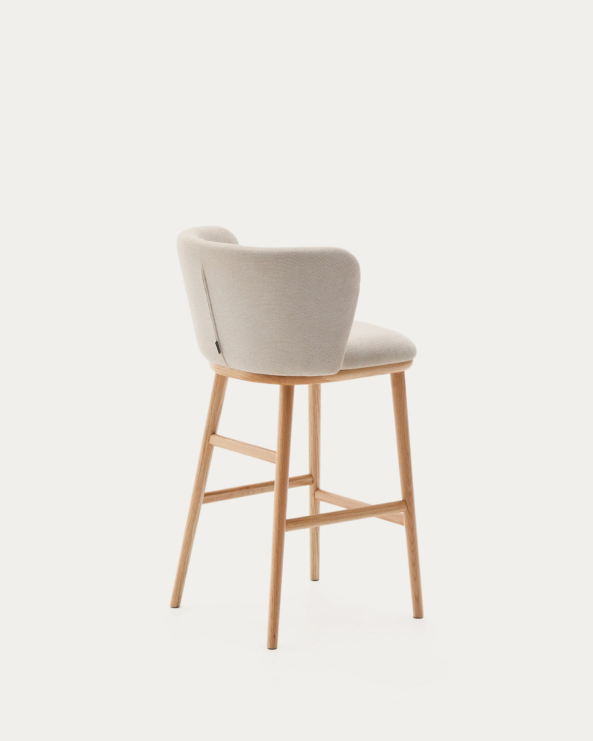 Japandi Hocker Ciselia – Natur, Beige, 65 cm – weitere Ansicht
