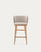 Japandi Hocker Ciselia – Natur, Beige, 65 cm – weitere Ansicht