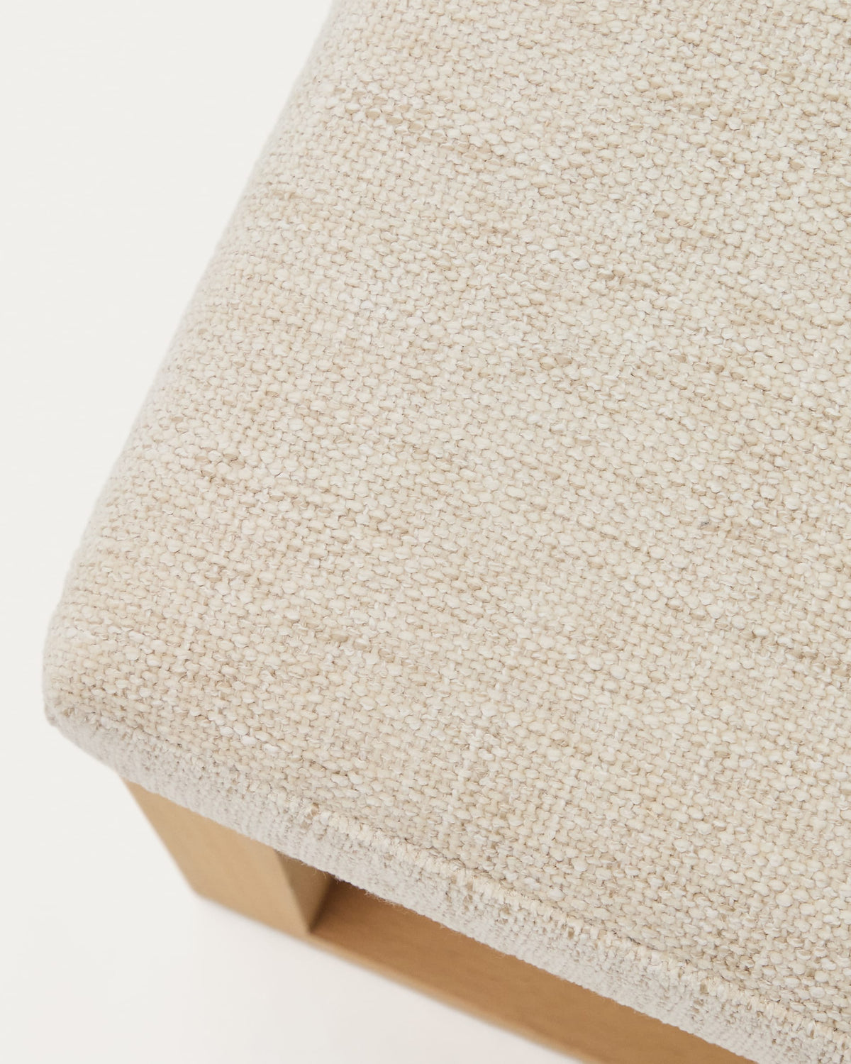 Japandi Bank Loya – Beige, 128 cm – weitere Ansicht