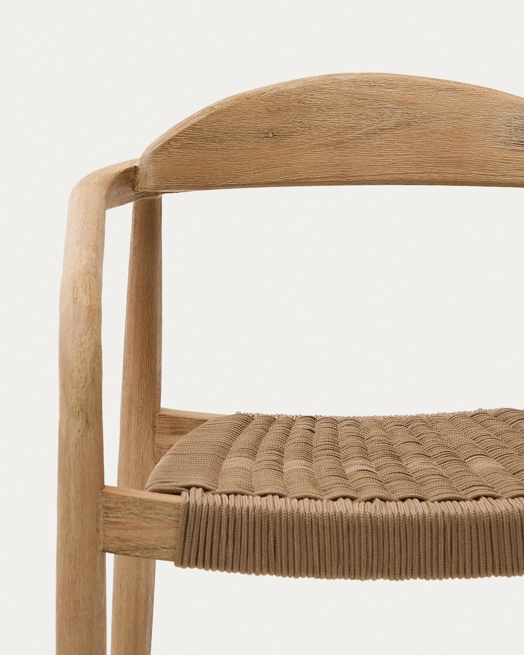 Japandi Stuhl Nina – Seil, Beige – weitere Ansicht