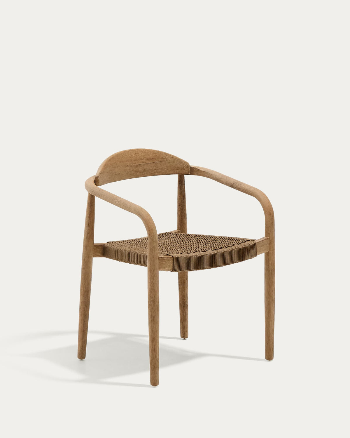 Japandi Stuhl Nina – Seil, Beige – Produktansicht