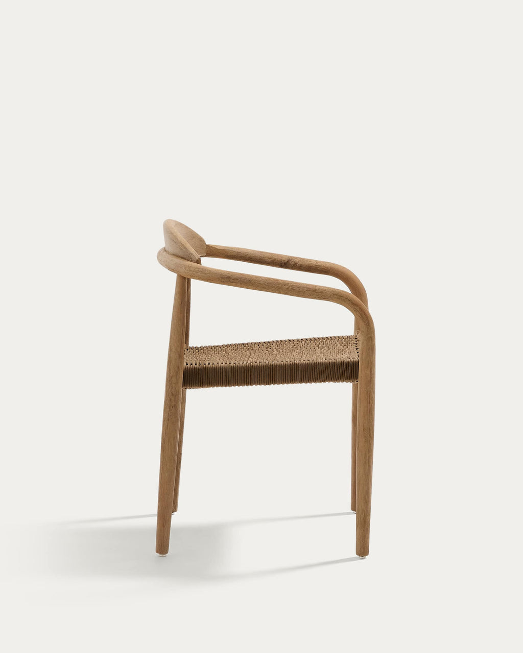 Japandi Stuhl Nina – Seil, Beige – weitere Ansicht