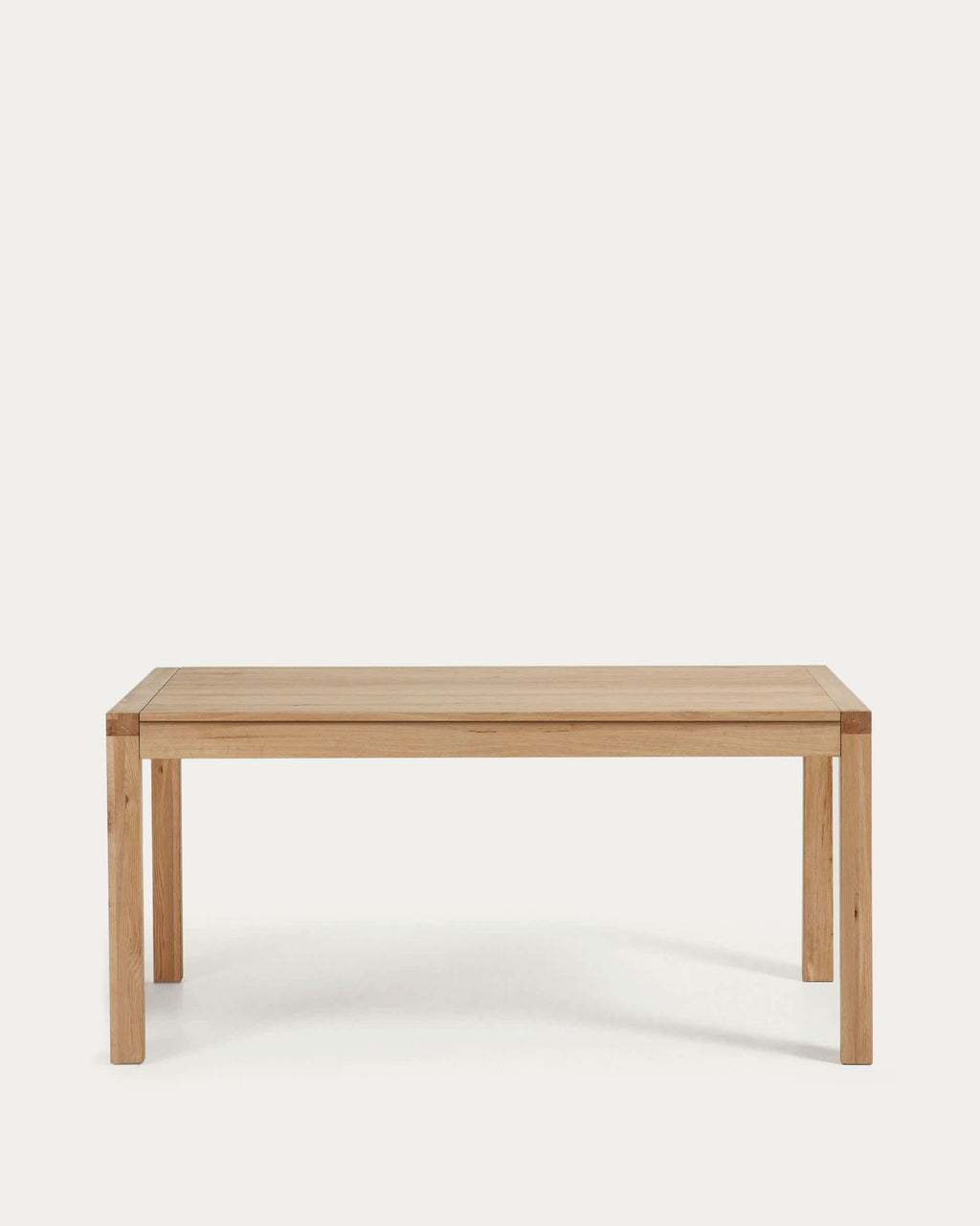 Japandi Ausziehtisch Briva – Eichenfurnier, Natur, 180–230 × 90 cm – weitere Ansicht