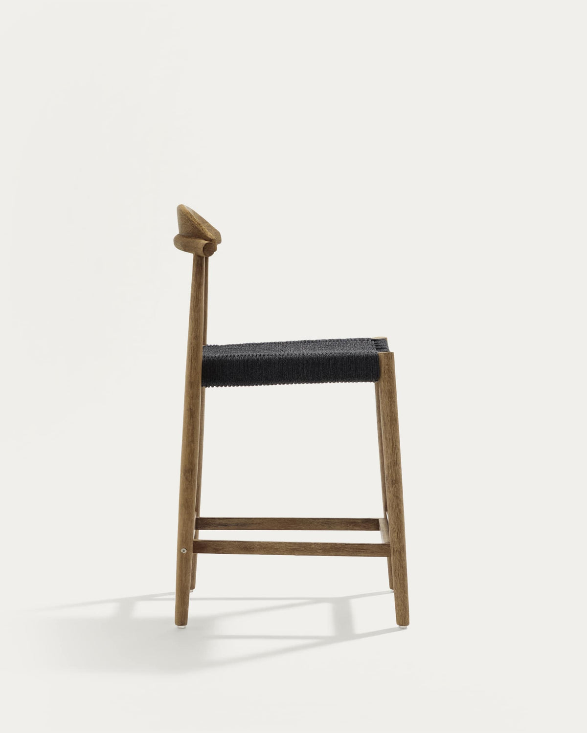 Japandi Hocker Nina – Akazie, Natur, 62 cm – weitere Ansicht