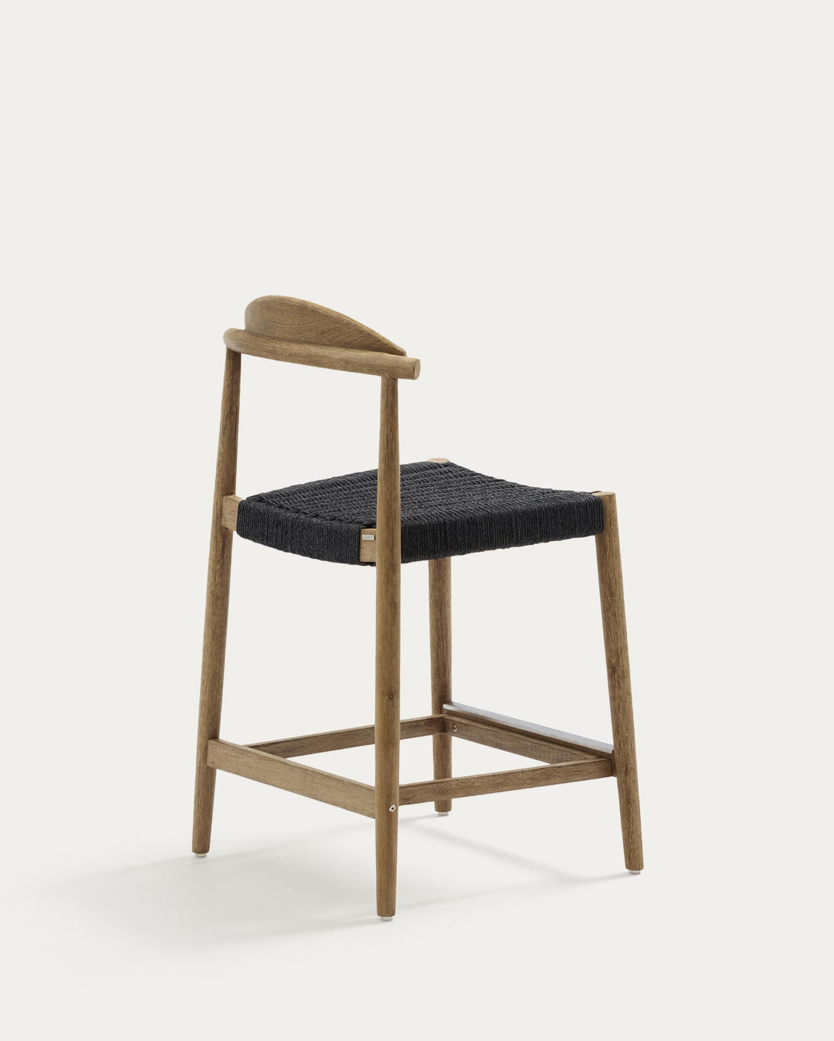Japandi Hocker Nina – Akazie, Natur, 62 cm – weitere Ansicht