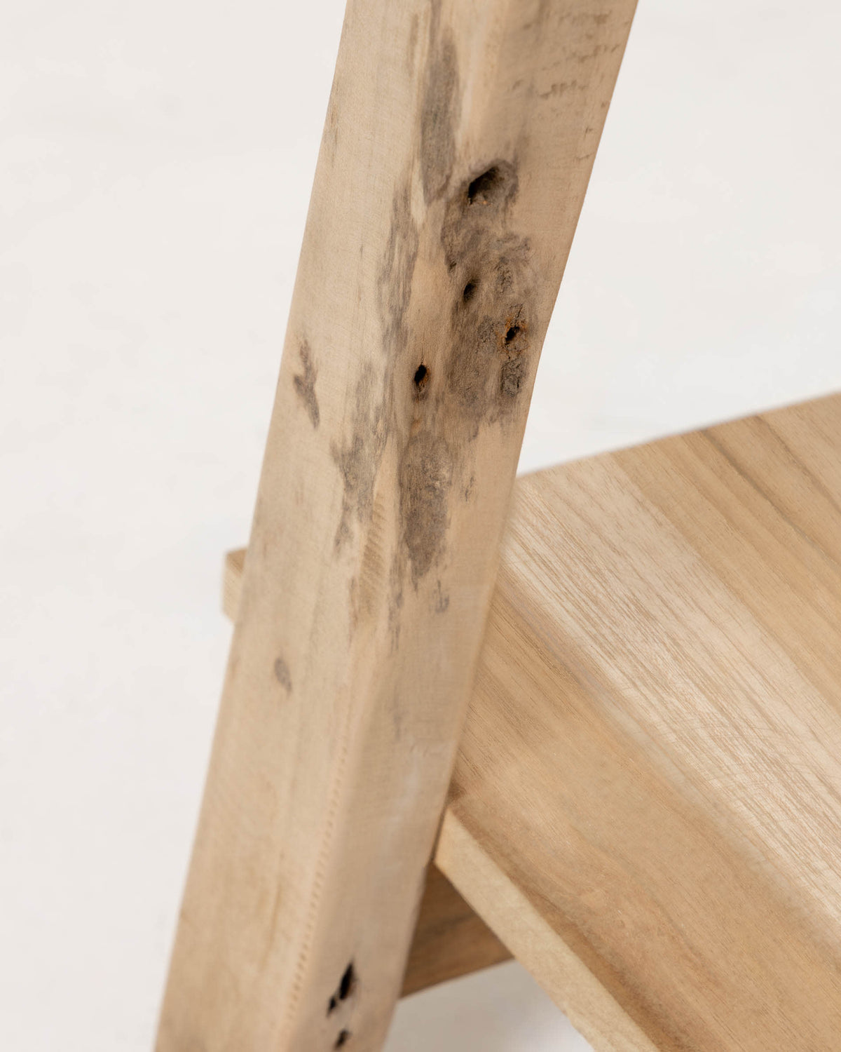 Japandi Bank Safara – Teakholz, Braun, 100 cm – weitere Ansicht