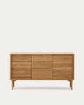 Japandi Sideboard Lenon – Eiche, Natur, 155 × 86 cm – Produktansicht