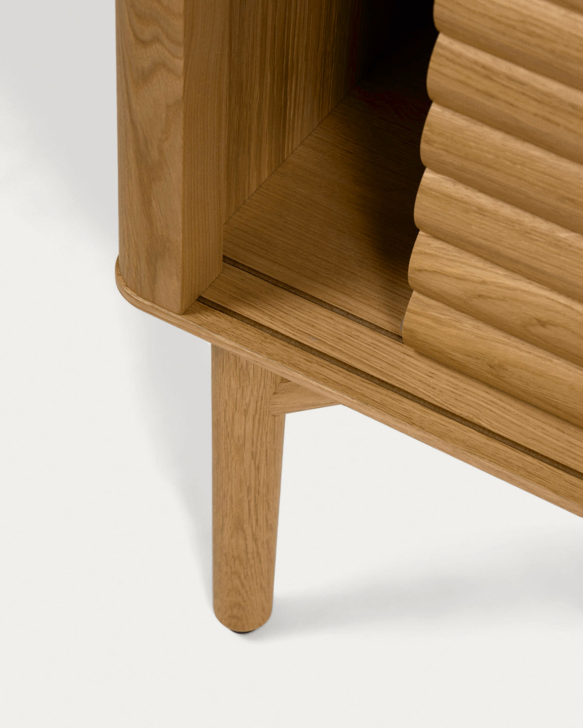 Japandi TV-Möbel Lenon – Holzwerkstoff, Natur, 200 × 57 cm – weitere Ansicht