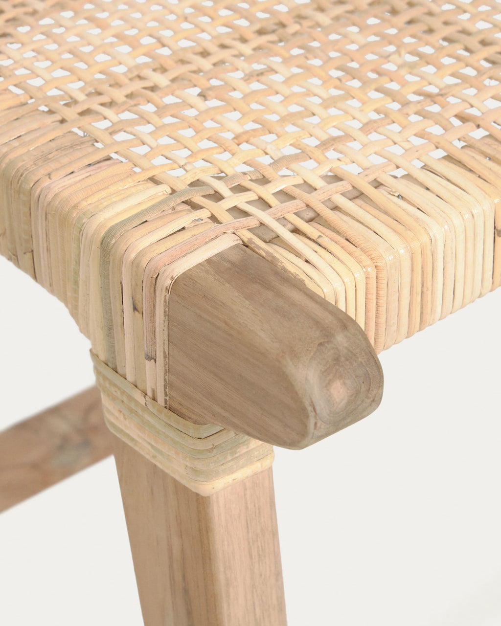 Japandi Bank Beida – Teakholz, Braun, 120 cm – weitere Ansicht