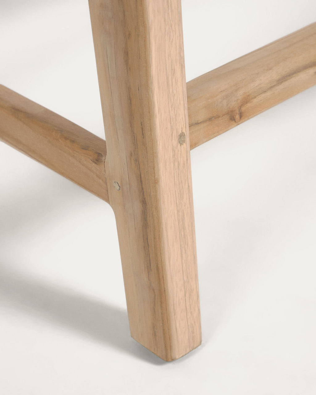Japandi Bank Beida – Teakholz, Braun, 120 cm – weitere Ansicht