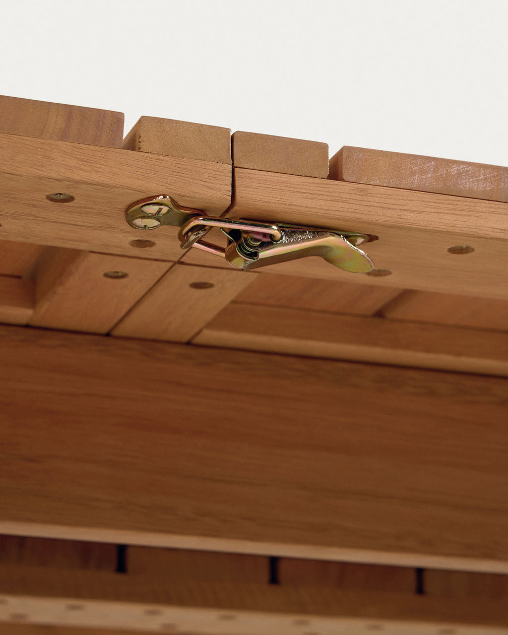 Japandi Ausziehtisch Hanzel – Massivholz, Natur, 183–240 × 100 cm – weitere Ansicht