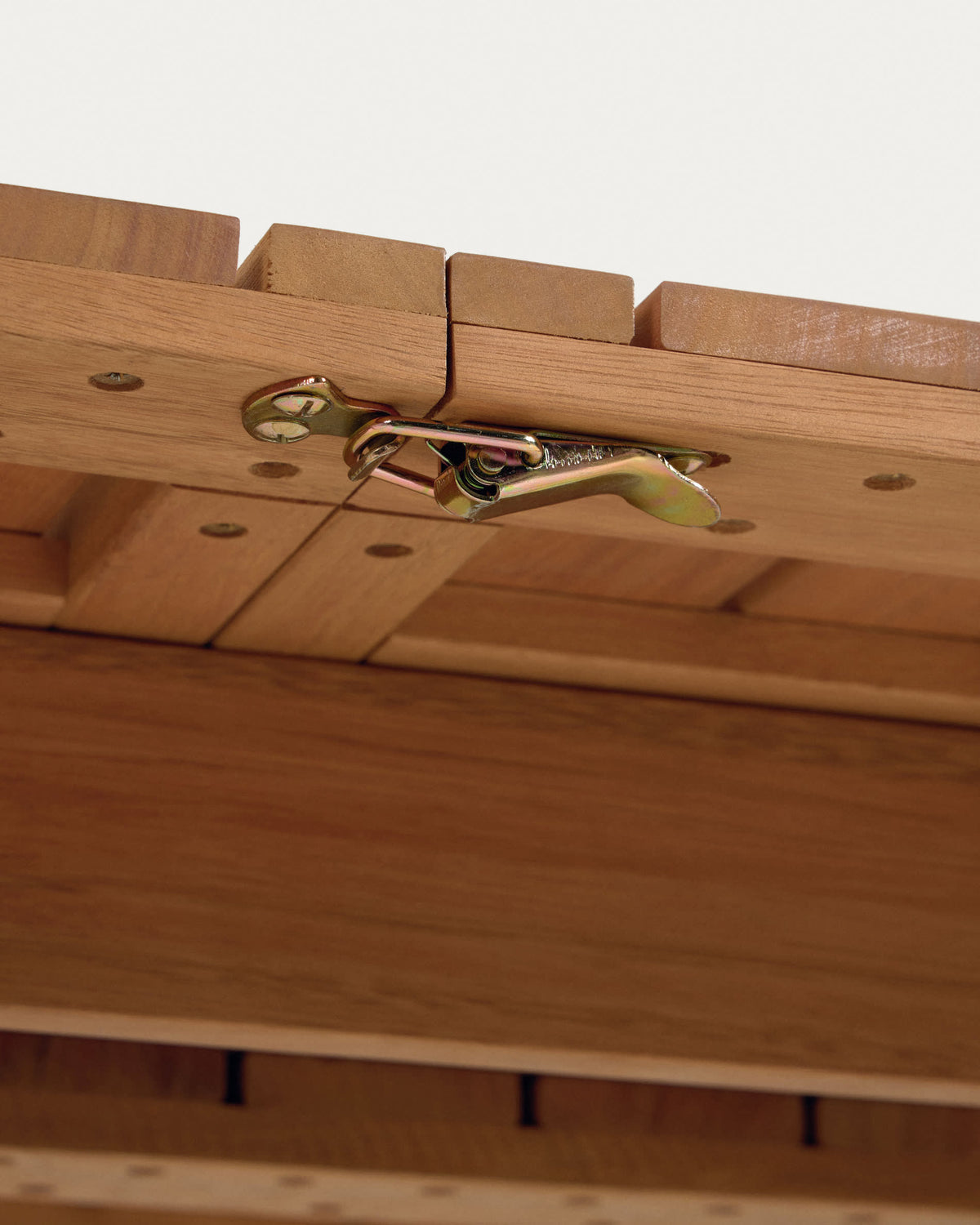 Japandi Ausziehtisch Hanzel – Massivholz, Natur, 183–240 × 100 cm – weitere Ansicht