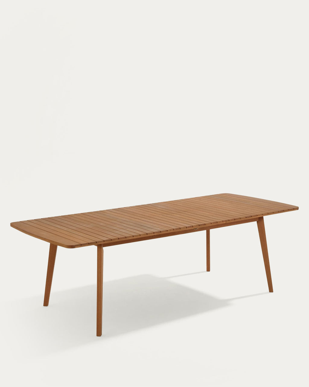 Japandi Ausziehtisch Hanzel – Massivholz, Natur, 183–240 × 100 cm – weitere Ansicht