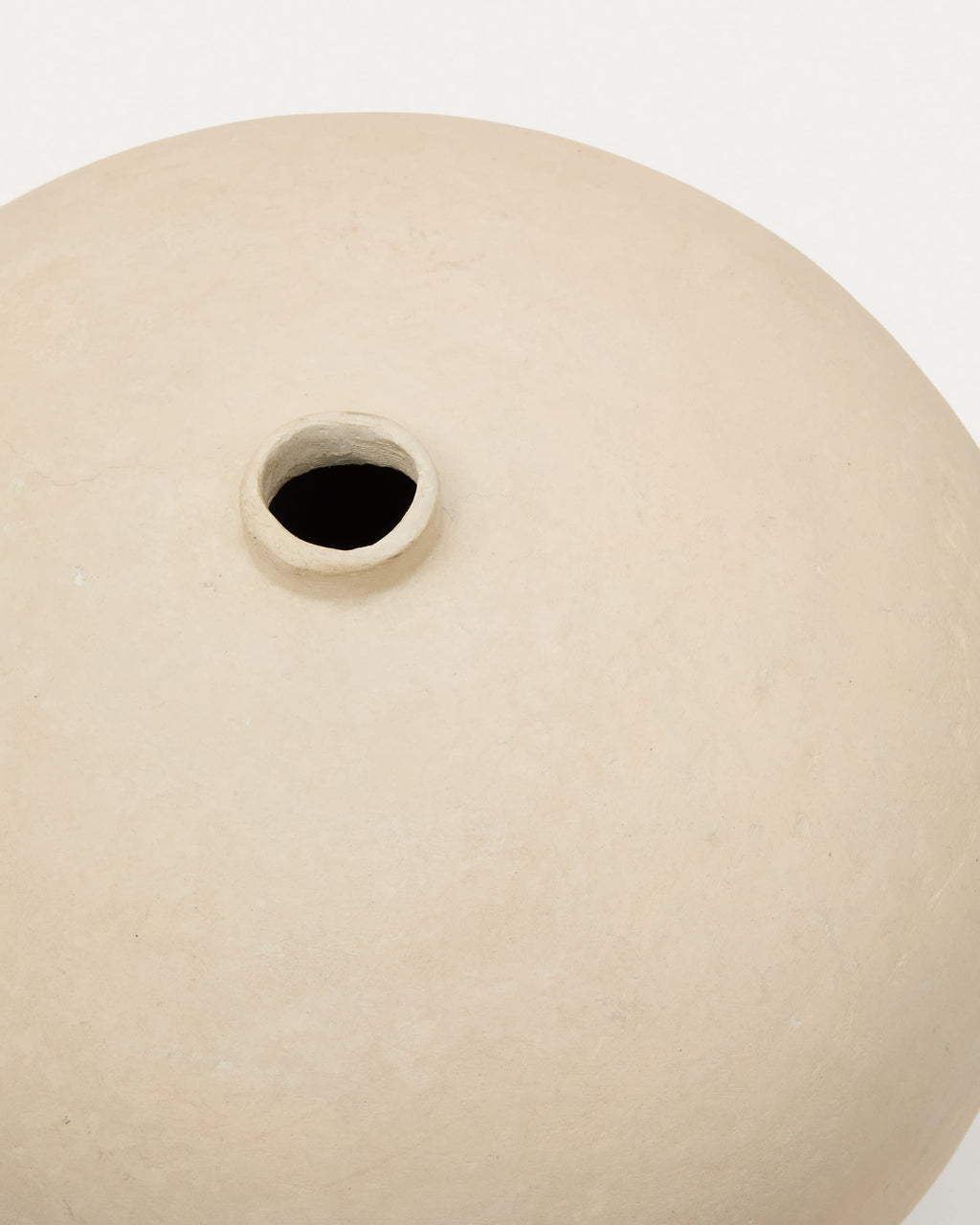 Japandi Vase Nivala – Papier, Weiß, 23 cm – weitere Ansicht