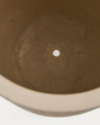 Japandi Blumentopf Tival – Polystone, Beige, Ø 32 cm – weitere Ansicht