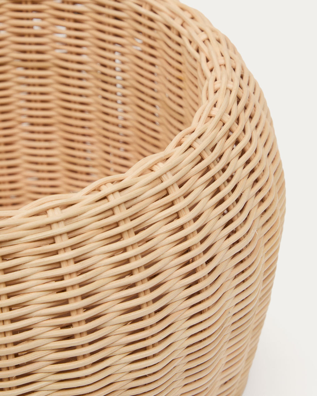 Japandi Vase Zilna – Rattan, Natur, 19 cm – weitere Ansicht