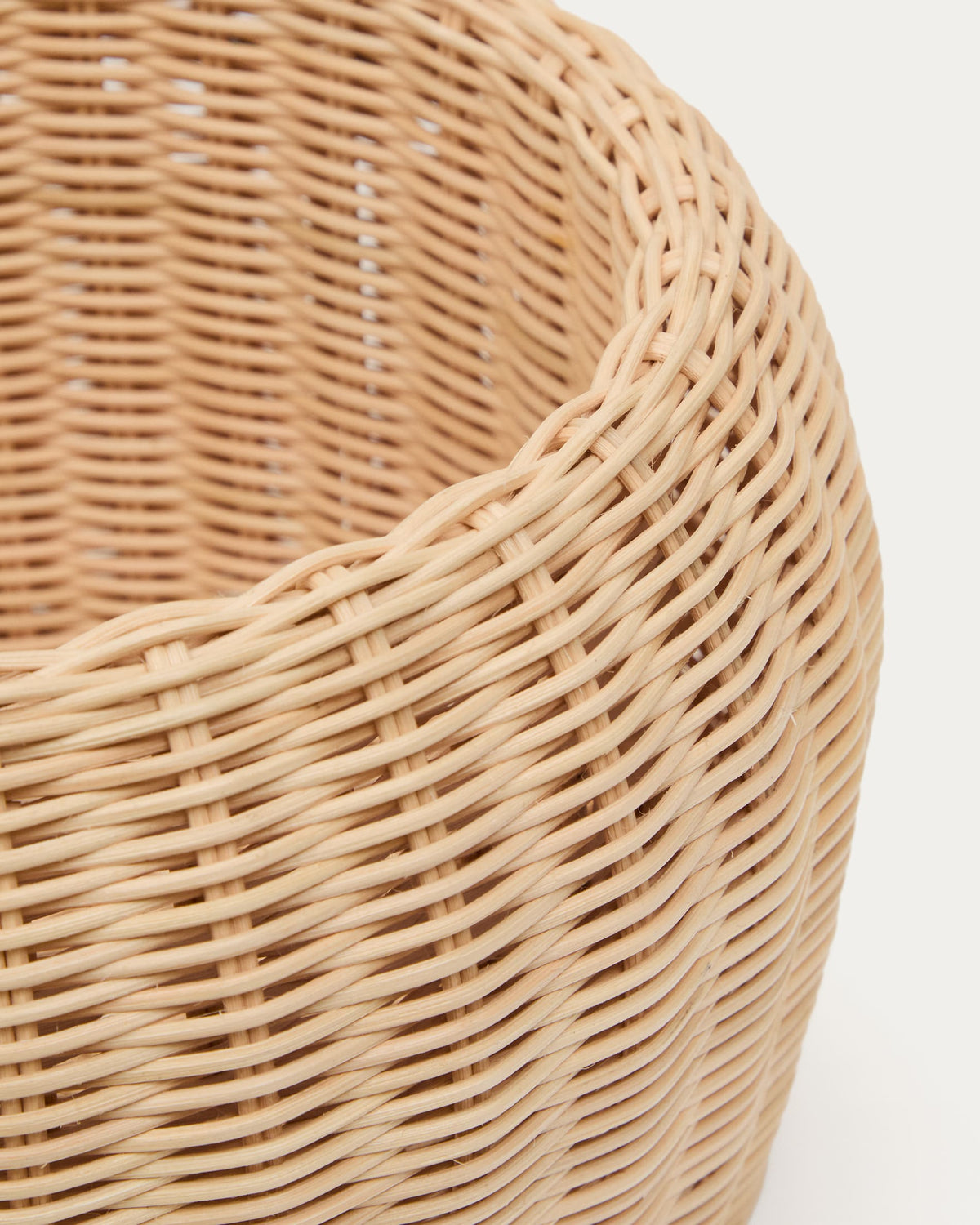 Japandi Vase Zilna – Rattan, Natur, 19 cm – weitere Ansicht