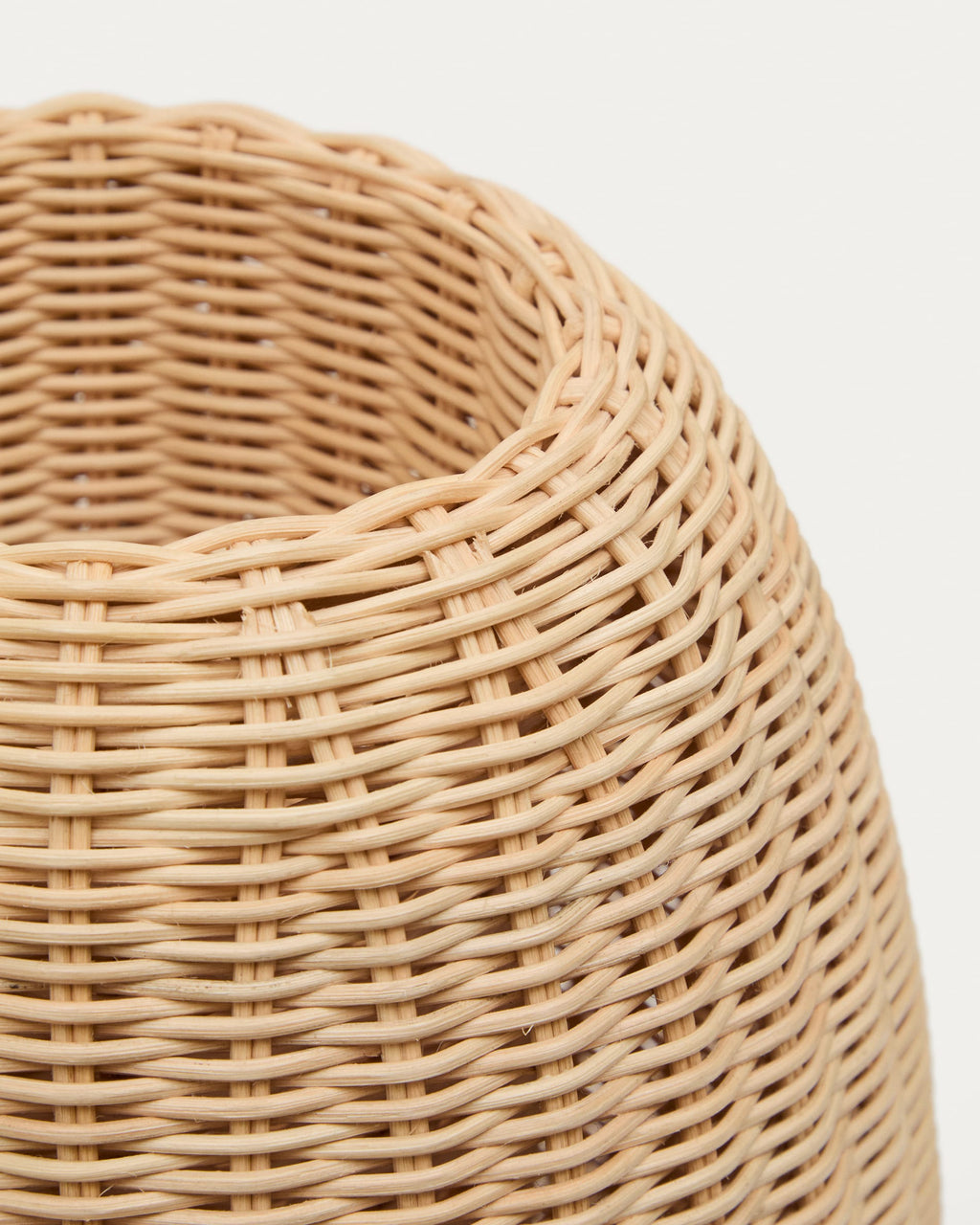 Japandi Vase Zilna – Rattan, Natur, 40 cm – weitere Ansicht
