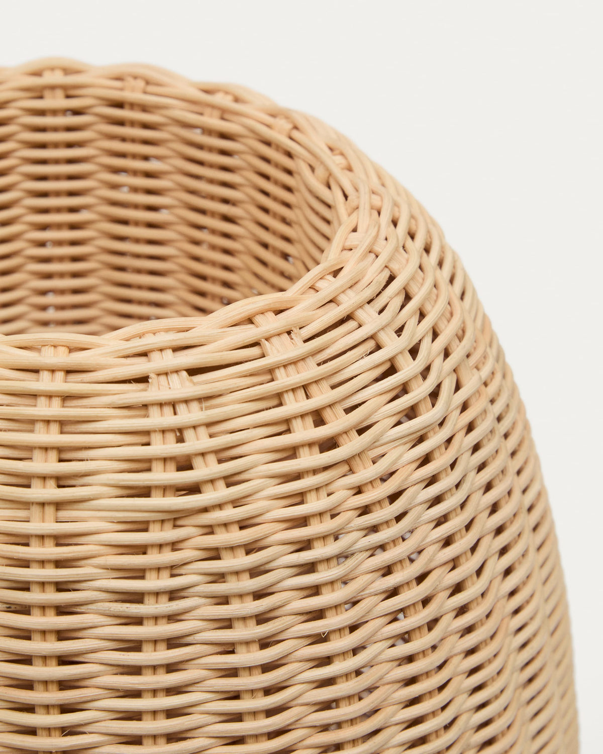 Japandi Vase Zilna – Rattan, Natur, 40 cm – weitere Ansicht