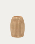 Japandi Vase Zilna – Rattan, Natur, 40 cm – Produktansicht