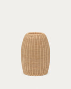 Japandi Vase Zilna – Rattan, Natur, 40 cm – Produktansicht
