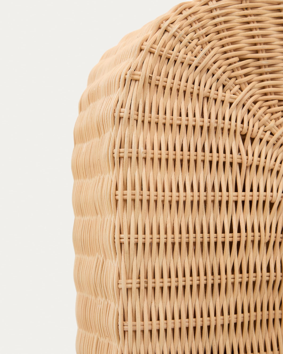 Japandi Spiegel Zilna – Rattan, Natur, 58 × 120 cm – weitere Ansicht
