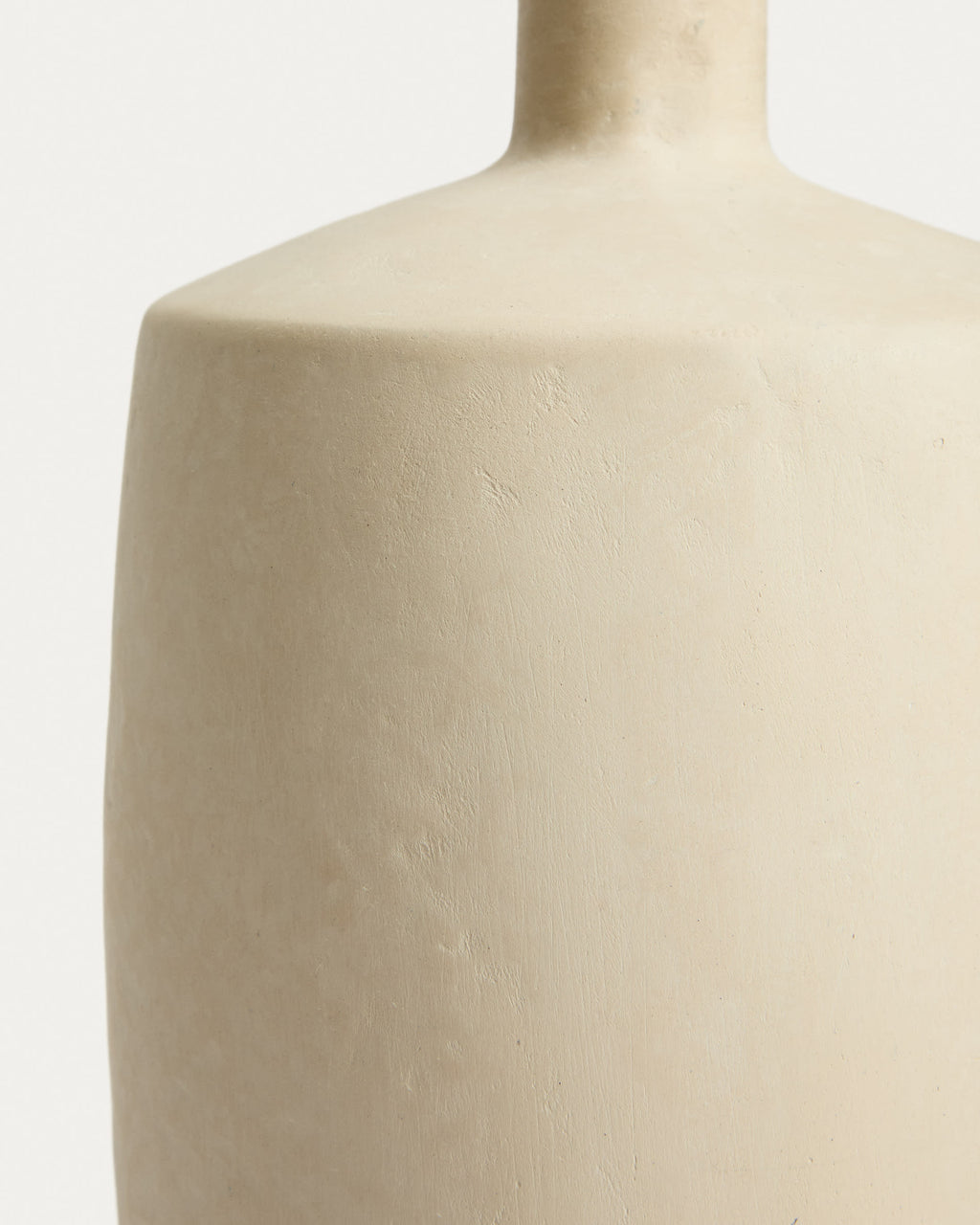 Japandi Vase Mireni – Papier, Beige, Ø 39 cm – weitere Ansicht