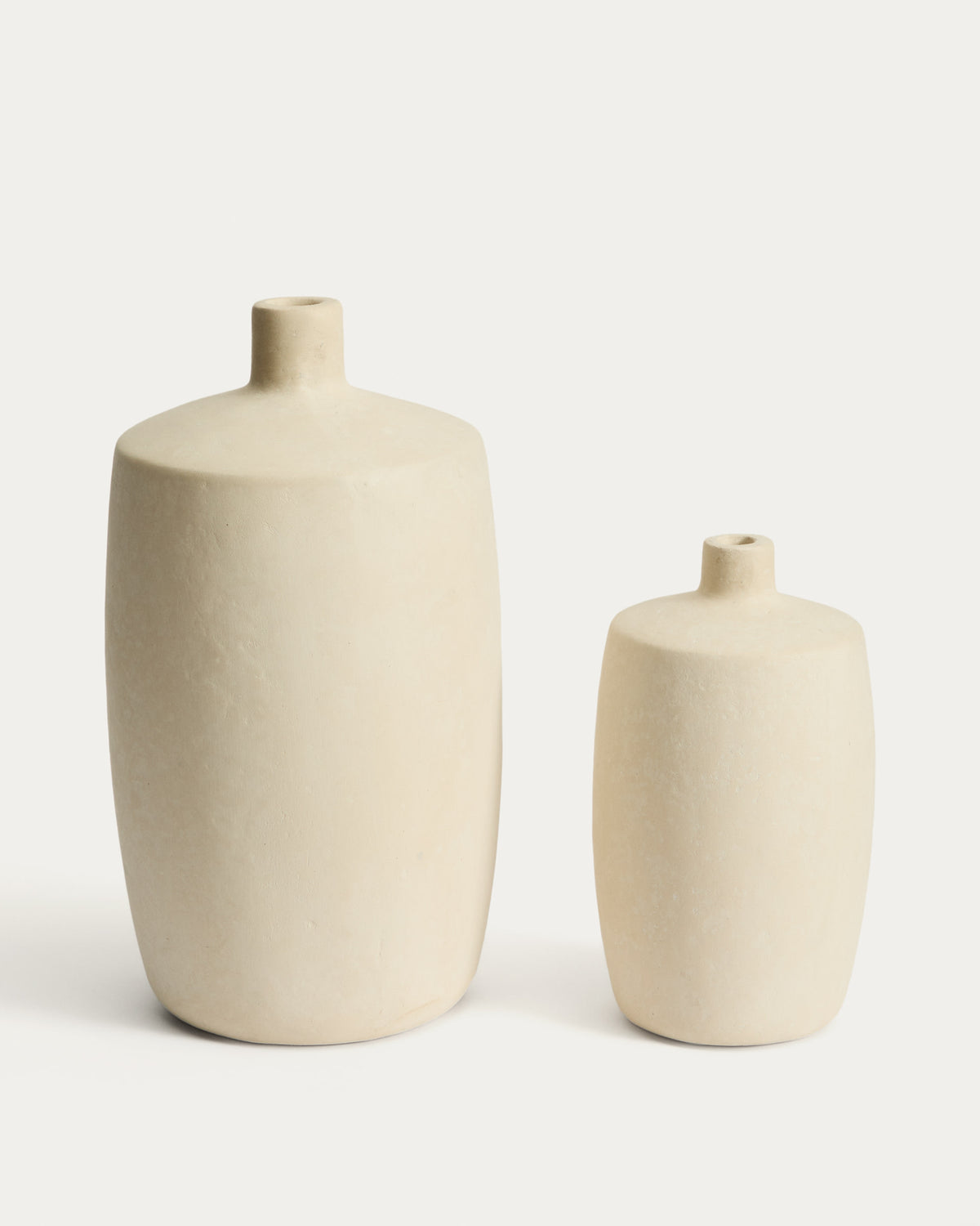 Japandi Vase Mireni – Papier, Beige, Ø 39 cm – weitere Ansicht