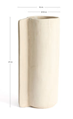 Japandi Vase Mireni – Papier, Beige, 67 cm – weitere Ansicht
