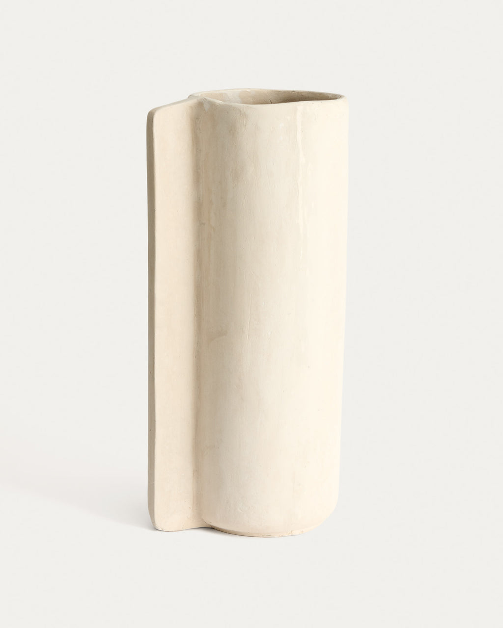 Japandi Vase Mireni – Papier, Beige, 67 cm – Produktansicht