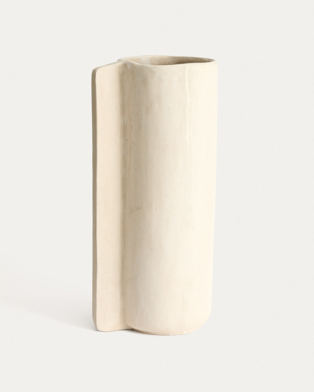 Japandi Vase Mireni – Papier, Beige, 67 cm – Produktansicht