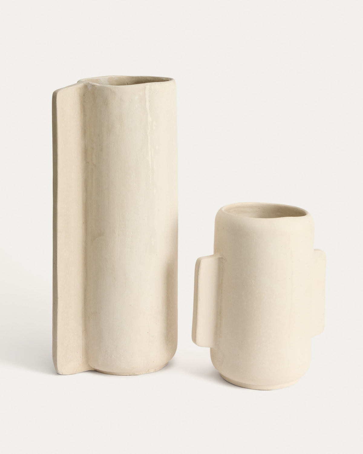 Japandi Vase Mireni – Papier, Beige, 67 cm – weitere Ansicht